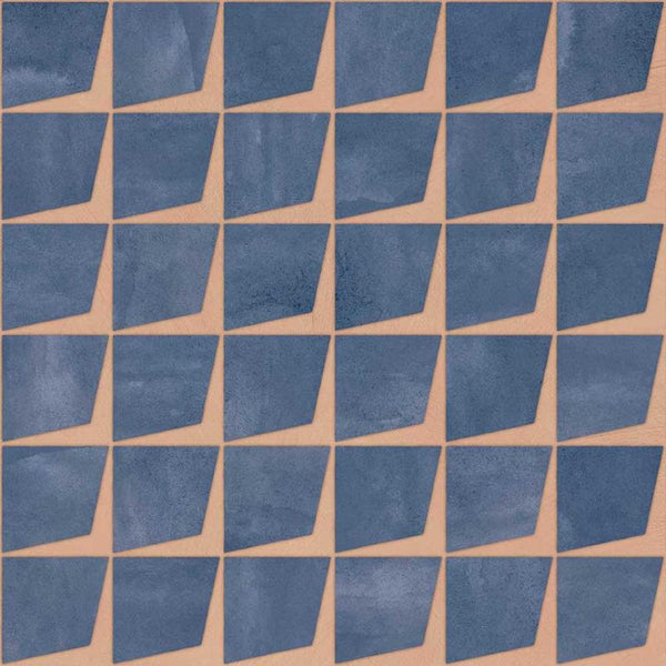 ABK Kaleidos Scale Mini Indigo superficie decorata