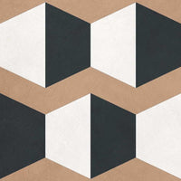 ABK Kaleidos Hexagon superficie decorata