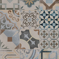 Castelvetro Cementine Mix Soggetti Color, decoro geometrico