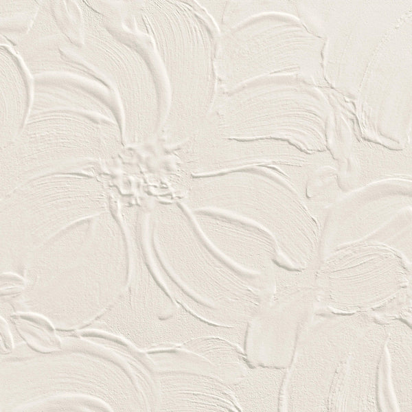 Atlas Concorde 3D Wall Plaster Bloom White Matte
