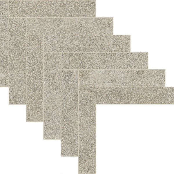Florim Biotech Herringbone Lapis Greige — composizione spina ufficiale 1920×1920