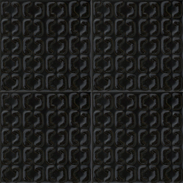 Marazzi Memoria Nero Stamp