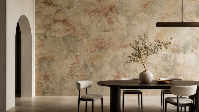 Fresco-Effect Wall Tiles