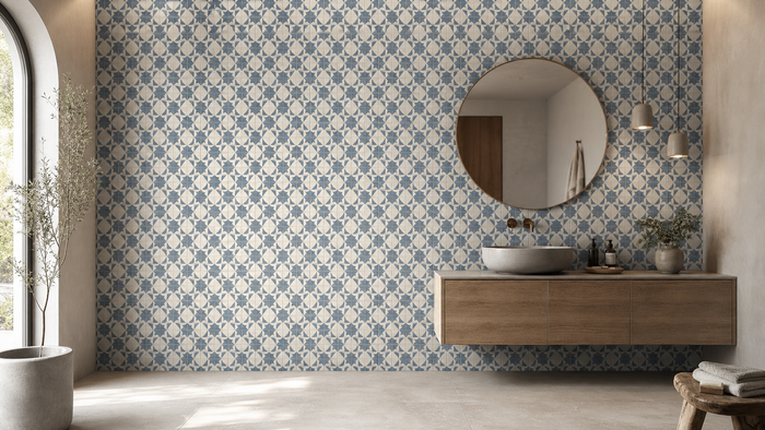Encaustic-Effect Wall Tiles