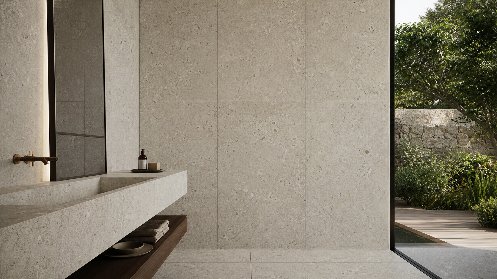 Stone-Effect Wall Tiles