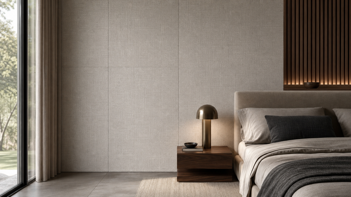 Fabric-Effect Wall Tiles